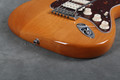 Fender American Deluxe Stratocaster HSS - Amber - Gig Bag - 2nd Hand - Used