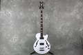 D'Angelico Premier Long-Scale Hollow Body Bass - White - 2nd Hand - Used