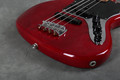 Squier Vintage Modified Jaguar Bass Special - Crimson Red - 2nd Hand - Used