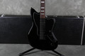 Squier Vintage Modified Baritone Jazzmaster - Black - Case - 2nd Hand - Used