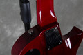 ESP LTD EC-100QM Electric Guitar - Left Handed - Trans Red - 2nd Hand