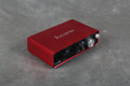 Focusrite Scarlett 2i2 2nd Gen with USB Cable - 2nd Hand
