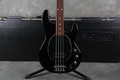 Music Man StingRay 4 Bass 2 Band EQ - Black - Hard Case - 2nd Hand