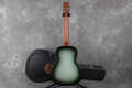 National Guitars Reso-Phonic NRP-14 - Green Burst - Hard Case - 2nd Hand
