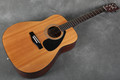 Yamaha FG401 Acoustic Guitar - Natural - Gig Bag - 2nd Hand