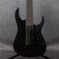 Ibanez RGIXL7-BKF Iron Label - Black Flat - 2nd Hand