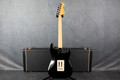 Squier 20th Anni Standard Stratocaster - Left Handed - Black - Case - 2nd Hand