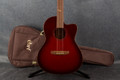 Cort JADE6-TWB Acoustic Guitar - Red Burst - Gig Bag - 2nd Hand