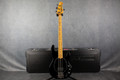 Music Man Classic StingRay Flame Maple Neck - Black - Hard Case - 2nd Hand