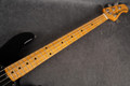 Music Man Classic StingRay Flame Maple Neck - Black - Hard Case - 2nd Hand