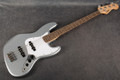 Squier Affinity Jazz Bass - Slick Silver - Gig Bag - 2nd Hand