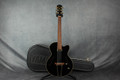 Yamaha AEX500 Electro-Acoustic Guitar - Black - Hard Case - 2nd Hand