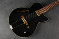 Yamaha AEX500 Electro-Acoustic Guitar - Black - Hard Case - 2nd Hand