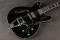 Hagstrom Viking Deluxe - Black - 2nd Hand