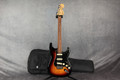 Fender Mexican Deluxe Series Stratocaster - 3-Tone Sunburst - Gig Bag - 2nd Hand