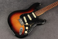 Fender Mexican Deluxe Series Stratocaster - 3-Tone Sunburst - Gig Bag - 2nd Hand