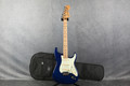 Fender Deluxe Stratocaster - Sapphire Blue Transparent - Gig Bag - 2nd Hand
