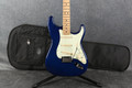 Fender Deluxe Stratocaster - Sapphire Blue Transparent - Gig Bag - 2nd Hand