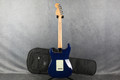 Fender Deluxe Stratocaster - Sapphire Blue Transparent - Gig Bag - 2nd Hand