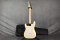 Fender Jimmie Vaughan Tex-Mex Stratocaster - Olympic White - Gig Bag - 2nd Hand