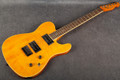 Fender Special Edition Custom Telecaster FMT HH - Amber - Gig Bag - 2nd Hand