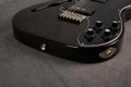 Fender Modern Player Telecaster Thinline Deluxe - Black Transparent - 2nd Hand