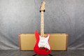 Fender Custom Shop 1956 Stratocaster Gold Hardware Fiesta Red - Case - 2nd Hand