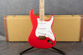 Fender Custom Shop 1956 Stratocaster Gold Hardware Fiesta Red - Case - 2nd Hand