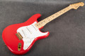 Fender Custom Shop 1956 Stratocaster Gold Hardware Fiesta Red - Case - 2nd Hand