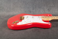 Fender Custom Shop 1956 Stratocaster Gold Hardware Fiesta Red - Case - 2nd Hand