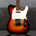 Fender 1974 Telecaster, Rosewood - Sunburst - Hard Case - 2nd Hand