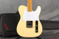 Squier Classic Vibe Esquire - Monty's Broadcasters - White - Gig Bag - 2nd Hand