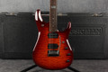 Ernie Ball Music Man John Petrucci JP6 BFR Dragon Blood Quilt - Case - 2nd Hand