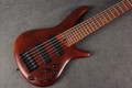 Ibanez SR506E 6-String Bass Guitar - Brown Mahogany - 2nd Hand