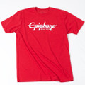 Epiphone Logo T-Shirt, Red, Medium