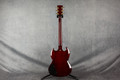Vintage VS6 ReIssued Electric Guitar - Cherry Red - Gold Hardware - 2nd Hand