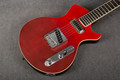 Stagg Silveray Custom Deluxe - Shading Red - Gig Bag - 2nd Hand