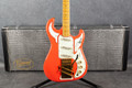 Burns Shadows Custom Signature Guitar - Fiesta Red - Hard Case - 2nd Hand
