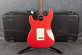 Fender Ltd American Pro Stratocaster Rosewood Neck Fiesta Red - Case - 2nd Hand