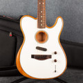 Fender Acoustasonic Player Telecaster - Arctic White - Gig Bag - 2nd Hand