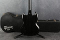 Gibson SG Standard Bass Faded -Worn Ebony - Hard Case - 2nd Hand