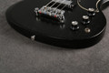 Gibson SG Standard Bass Faded -Worn Ebony - Hard Case - 2nd Hand
