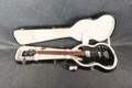 Gibson SG Standard Bass Faded -Worn Ebony - Hard Case - 2nd Hand