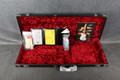 Fender Jimi Hendrix Voodoo Child Strat Journeyman Relic Black - Case - 2nd Hand