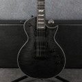 ESP LTD 40th Anniversary EC-2015 - See Thru Black Satin - Hard Case - 2nd Hand