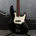 Fender American Deluxe Fretless Jazz Bass - Black - Hard Case - 2nd Hand