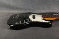 Fender American Deluxe Fretless Jazz Bass - Black - Hard Case - 2nd Hand
