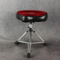 Roc n Soc Drum Throne Red Saddle Top - 2nd Hand