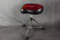 Roc n Soc Drum Throne Red Saddle Top - 2nd Hand