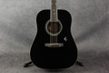 Epiphone DR-100 Acoustic Guitar - Ebony - 2nd Hand